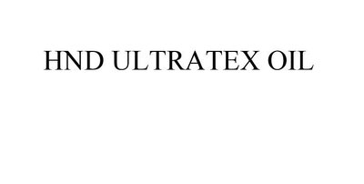 Trademark HND ULTRATEX OIL