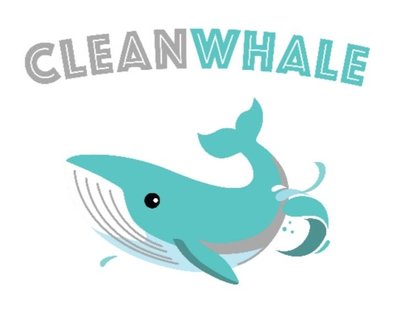 Trademark CLEAN WHALE + Lukisan/Logo