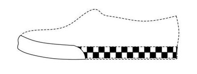 Trademark Checkerboard Sidewall Design