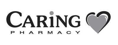 Trademark CARING PHARMACY + logo