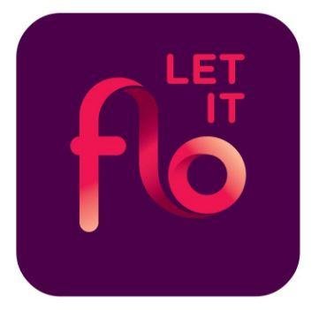 Trademark LET IT FLO + LOGO