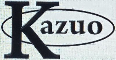 Trademark KAZUO