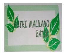 Trademark PUTRI MALUANG BATIK DAN LUKISAN.