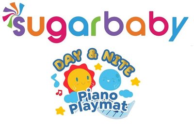 Trademark SUGARBABY DAY & NITE PIANO PLAYMAT + LUKISAN