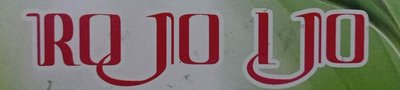 Trademark ROJO IJO