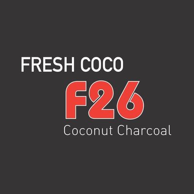 Trademark Fresh Coco F26 Coconut Charcoal dan Logo