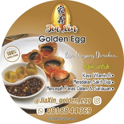 Trademark Jia Xin Golden Egg