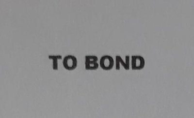 Trademark TO BOND