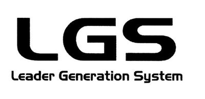 Trademark LGS LEADER GENERATION SYSTEM