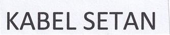 Trademark KABEL SETAN