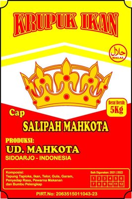 Trademark SALIPAH MAHKOTA