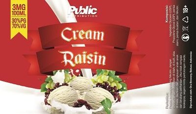 Trademark Cream Raisin