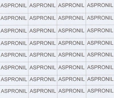 Trademark ASPRONIL