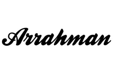 Trademark ARRAHMAN