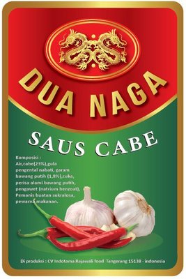 Trademark Saus Cabe Dua Naga