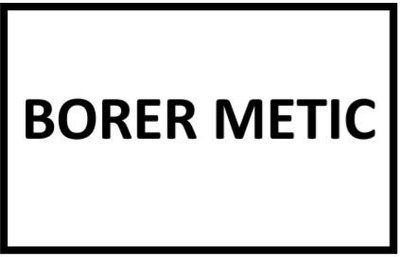 Trademark BORER METIC