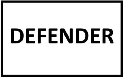 Trademark DEFENDER