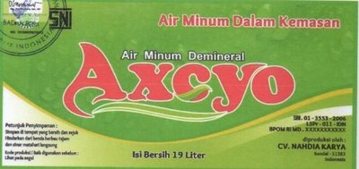 Trademark AXCYO