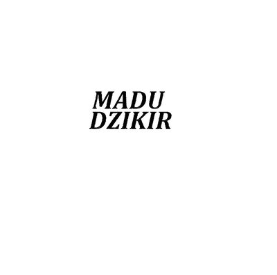 Trademark MADU DZIKIR