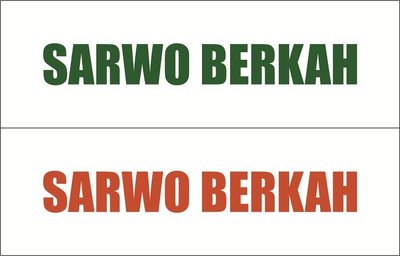Trademark Sarwo Berkah
