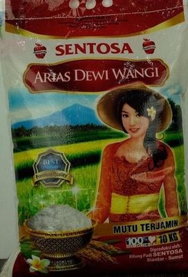 Trademark SENTOSA ARIAS DEWI WANGI DAN LOGO