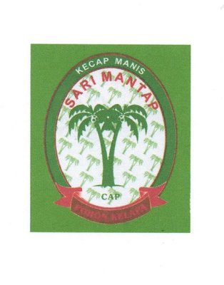 Trademark KECAP MANIS SARI MANTAP CAP POHON KELAPA