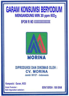 Trademark MORINA