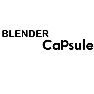 Trademark blender capsule