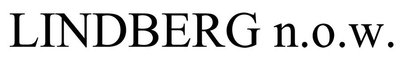 Trademark LINDBERG n.o.w.