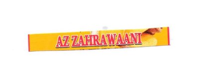 Trademark AZ ZAHRAWAANI