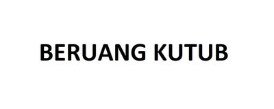 Trademark BERUANG KUTUB