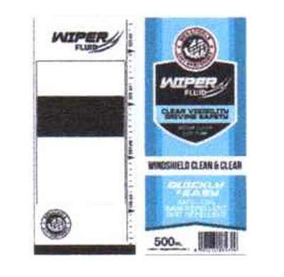 Trademark MEGACOOLS EASY MAINTENANCE WIPER FLUID + Lukisan