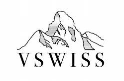 Trademark VSWISS + logo