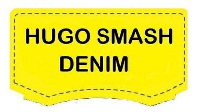 Trademark HUGO SMASH DENIM + LOGO WARNA KUNING