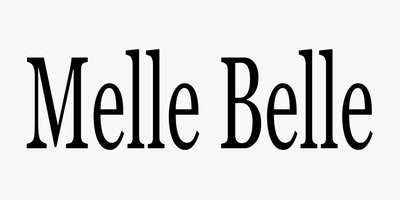 Trademark MELLE BELLE