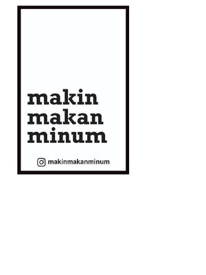 Trademark makinmakanminum