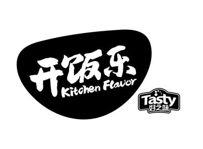 Trademark Kitchen Flavor + Tasty dan Logo