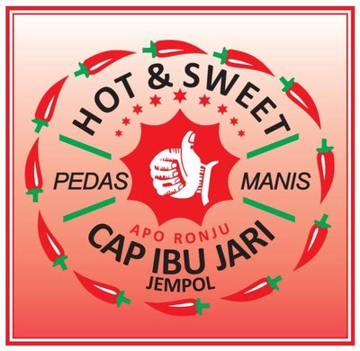 Trademark Sambal Hot & Sweet Cap Ibu Jari Jempol