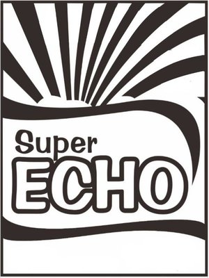 Trademark SUPER ECHO + LUKISAN