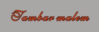 Trademark TAMBAR MALEM DAN LOGO