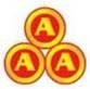 Trademark A A A dan Logo