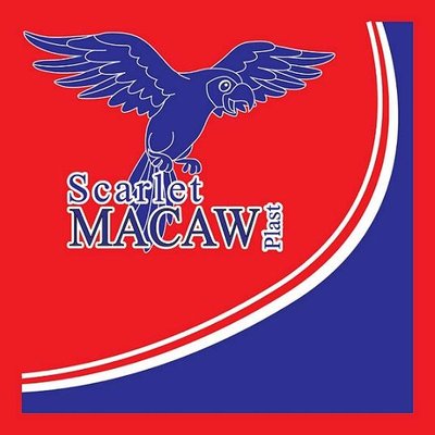 Trademark Scarlet MACAW PLast + Lukisan