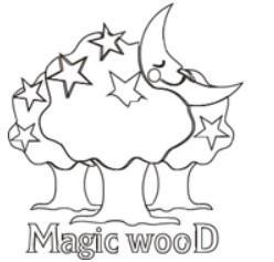 Trademark Magic Wood dan Lukisan