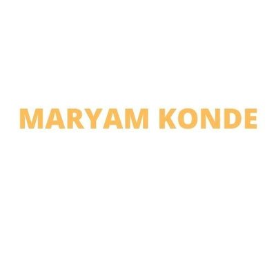 Trademark MARYAM KONDE