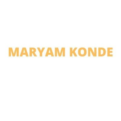 Trademark MARYAM KONDE