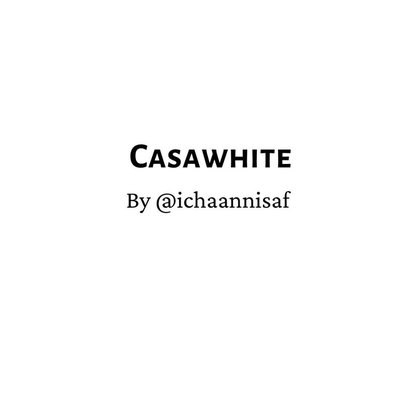 Trademark CASAWHITE by @ichaannisaf