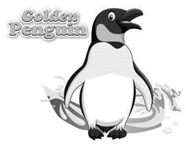 Trademark Golden Penguin dan Lukisan