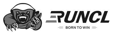 Trademark RUNCL BORN TO WIN + logo