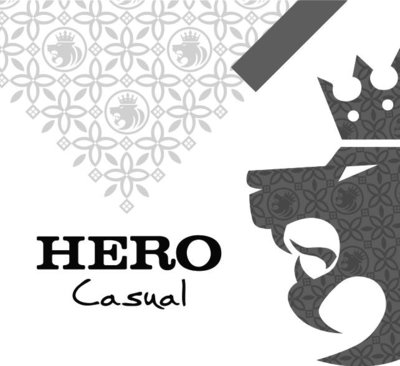 Trademark HERO Casual dan lukisan