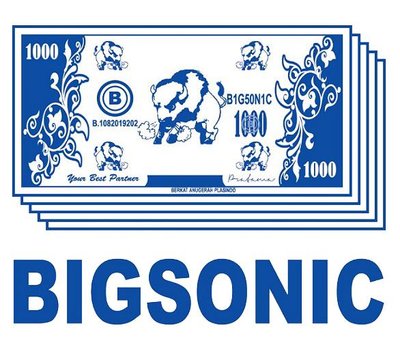 Trademark BIGSONIC + Lukisan